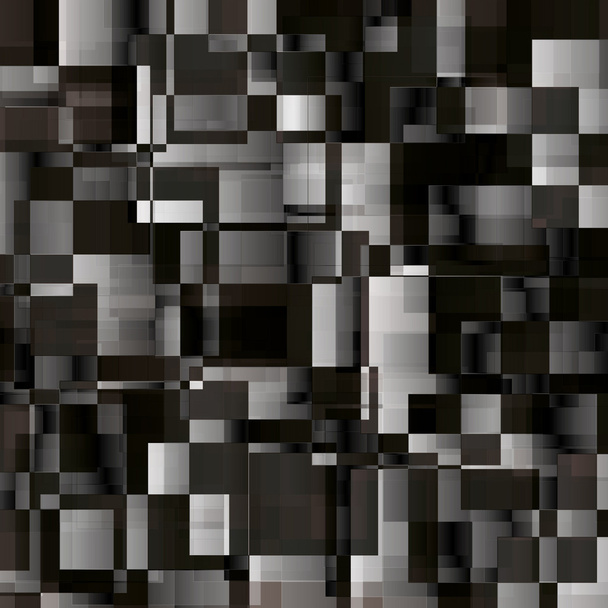 黒の白とグレーの抽象的な背景 - ベクター画像