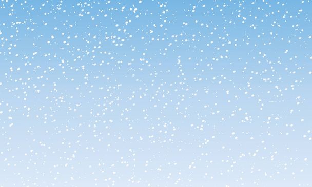 Snowflake background. Falling snow. Vector - Vector, Image