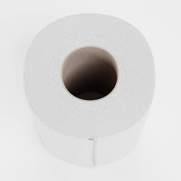 Realistic 3D Render of Toilet Paper - Photo, Image