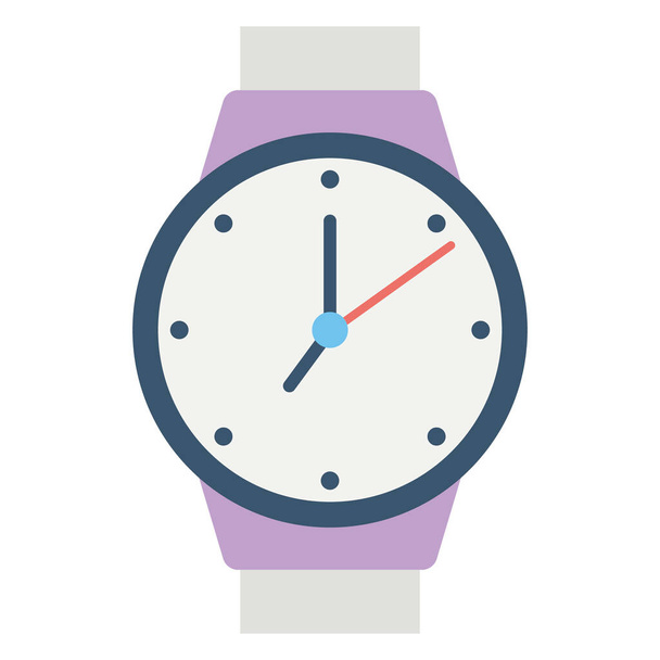 Zegarek bez zobowiązań Ikona wektora kolorów, które można łatwo modyfikować lub edytować - Wektor, obraz