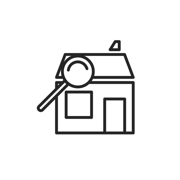 Real Estate. Set of Real Estate icons. Vector icons isolated on white background. Real Estate related icons such as Sale, Contract, Search, House, Real Estate website, etc. - Vector, Image