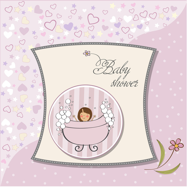Baby shower invitation - Vector, Image