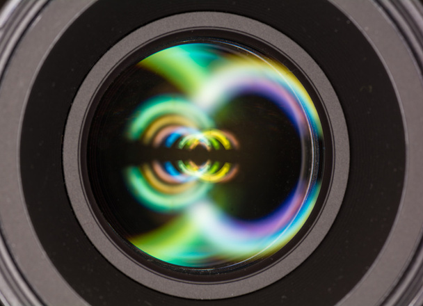 Front element of a camera lens - Photo, Image