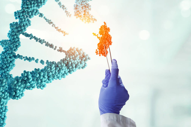 Innovative DNA technologies in science and medicine - Foto, Imagem