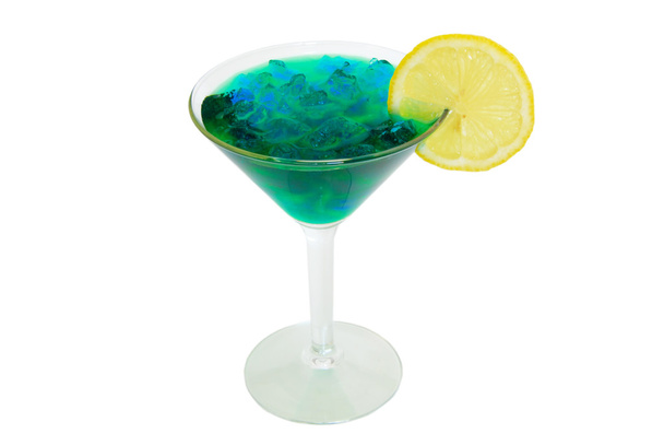 Green drink with Ice - Foto, Bild