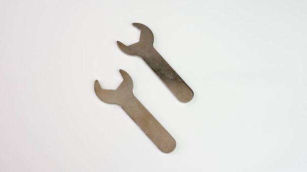Two wrenches on a white background. - Фото, зображення
