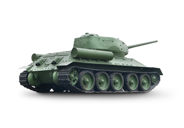 Старий зелений танк
 - Фото, зображення