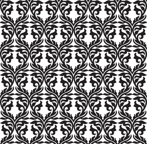 Diseño de patrón vectorial tradicional inconsútil
 - Vector, Imagen