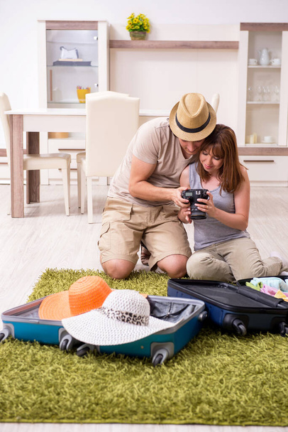 Young couple preparing for trip - Photo, Image