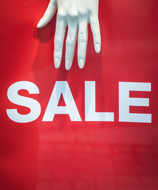 Mannequin Sale Sign - Photo, Image
