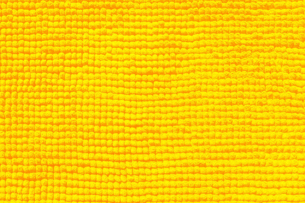 yellow towel close-up fabric and texture background. - Foto, Imagem