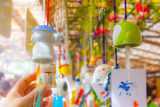 Summer of wind chimes (Japanese culture) - Photo, Image