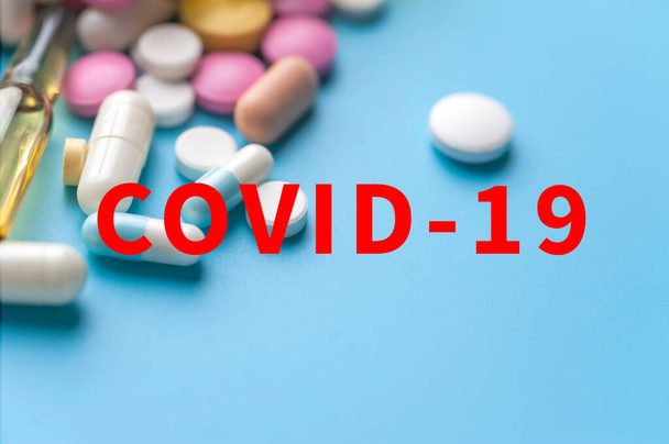 Covid-19 Virus Pandemic Concept - Foto, Bild