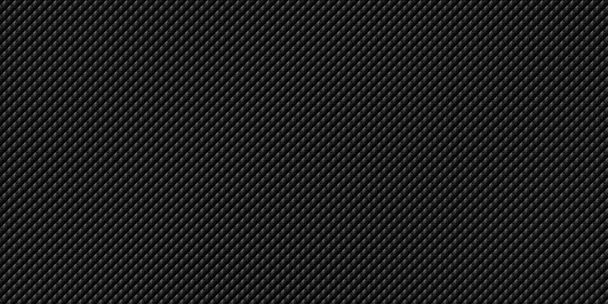Dark black Geometric background. Modern dark abstract seamless texture - Photo, Image