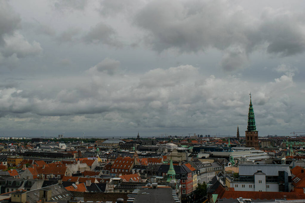 panoramatický výhled na krásné město - Fotografie, Obrázek