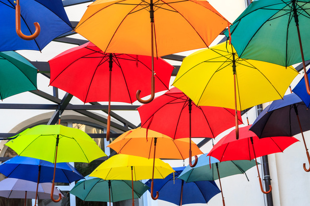 Ombrelli colorati - Foto, immagini