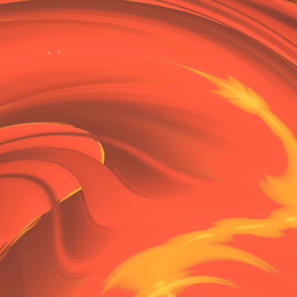 абстрактні візерунки та малюнки оранжевого червоного і коричневого, натхненні творами мистецтва спірного сюрреалістичного художника Френсіса Бекона. - Фото, зображення