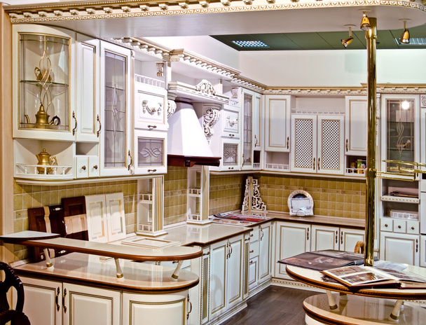 Cozinha doméstica
 - Foto, Imagem