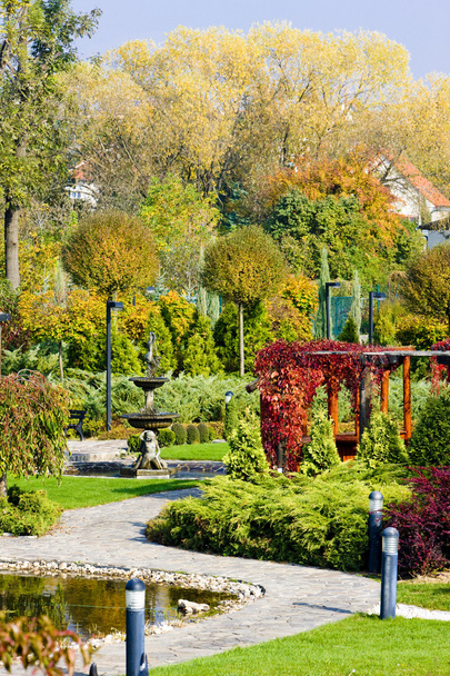 Jardin à Bojnice, Slovaquie
 - Photo, image