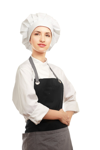 Attractive cook woman - Foto, Imagen