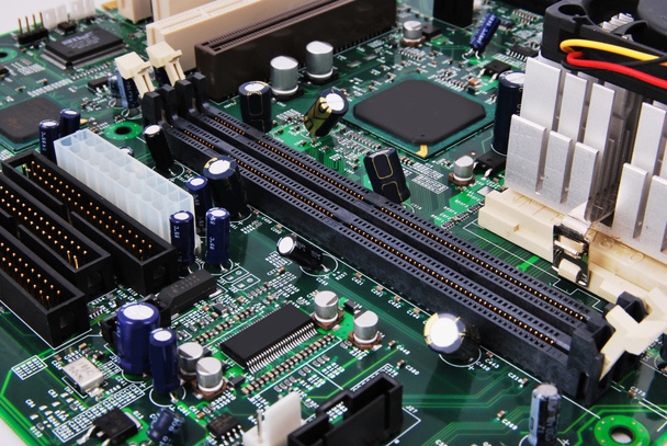 Close up image : Electronic circuit board - Photo, Image