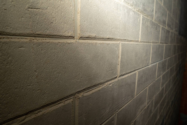 Decorative plaster imitation brick wall - Foto, Imagen
