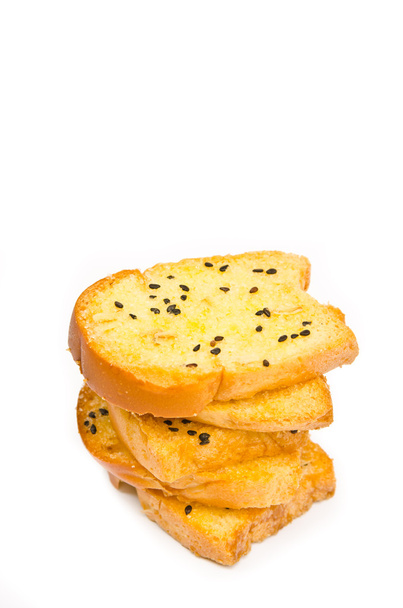 τραγανό ψωμί με saseme - Φωτογραφία, εικόνα