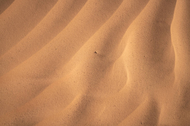 Schöne Sanddünen in der Sahara. Bei Douz, Tunesien - Foto, Bild