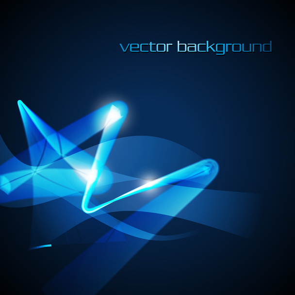 Vector blue background - Vector, Image