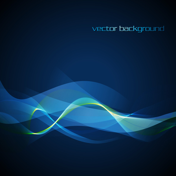 Vector neon wave - Vektor, Bild