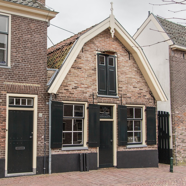 Nederlandse historische huis - Foto, afbeelding