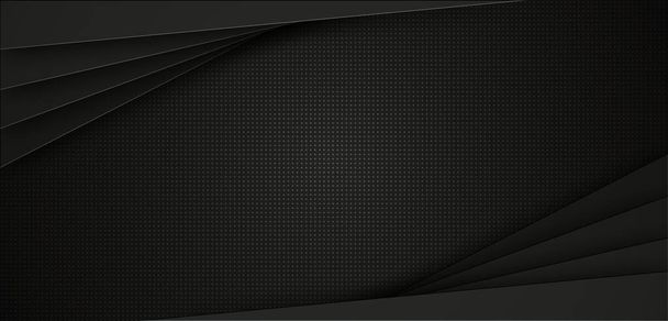 Moderno sfondo radiale gradiente astratto nero. Tecnologia corporate design. spazio vuoto per il testo
 - Foto, immagini