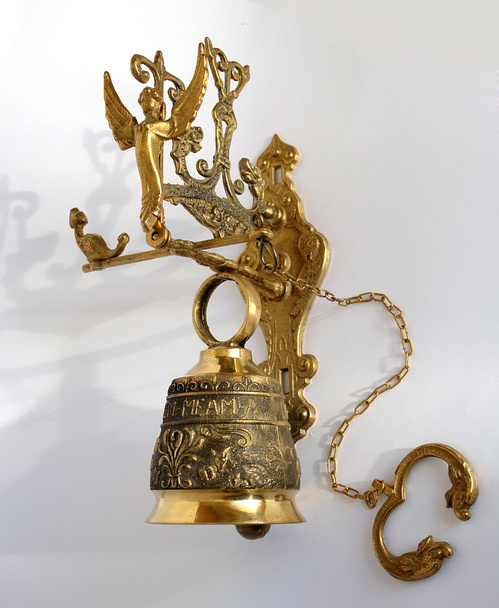 staré staromódní zvonek - Fotografie, Obrázek
