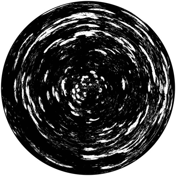 Blot de tinta abstracta. Grunge Black Brush Sample. Textura de pincelada oscura aislada en blanco. Elemento de recubrimiento
 - Foto, Imagen