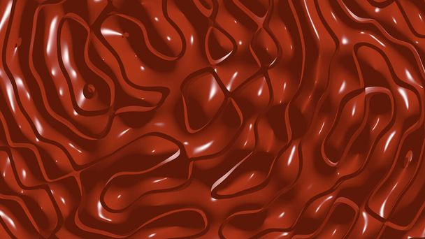 Fond abstrait 3D uniforme de motifs simples de couleur rouge grange avec éclairage et ombres pour diverses applications nécessitant
 - Photo, image