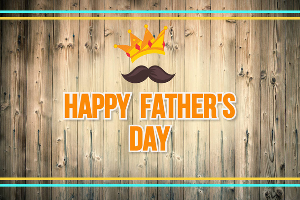 Glückliche Väter Tag, Vatertag Hintergrund-Design, Vatertag Grußkarte oder Banner - Foto, Bild