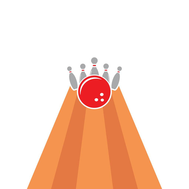 bowling vector icon illustration design template - Vector, Image