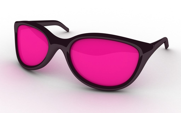 Glasses pink - Photo, image