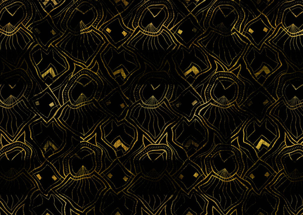 abstract geometric pattern with fabric texture - Foto, immagini