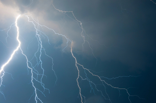 Thunder, lightnings and storm - Photo, Image