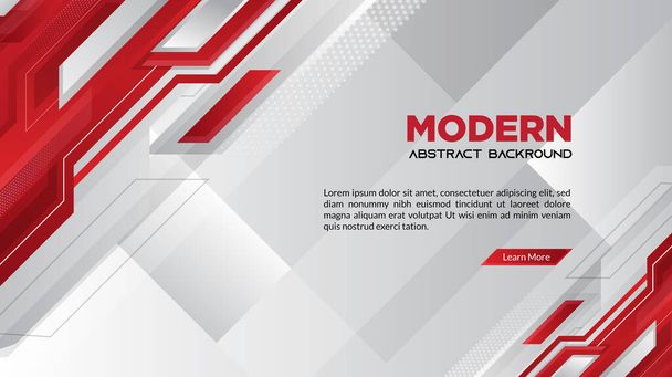 Gradient Red Moderne abstrakte Techonlogie Hintergrund für die Präsentation - Sport TV Branding - Hintergrundbild - Vektor, Bild