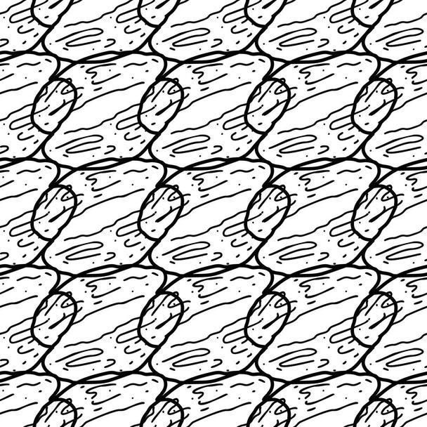 Patterns Hazelnut. Vector hand drawn pattern.  - Vector, Image
