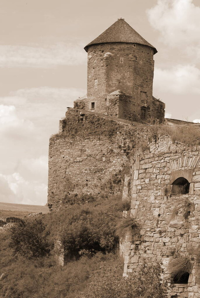Kamenets Podilsky fortress, view from the Turkish bridge - Photo, Image