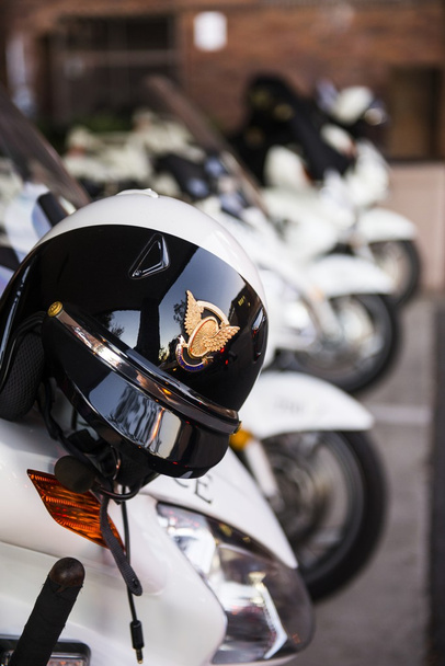 politie motorfiets - Foto, afbeelding