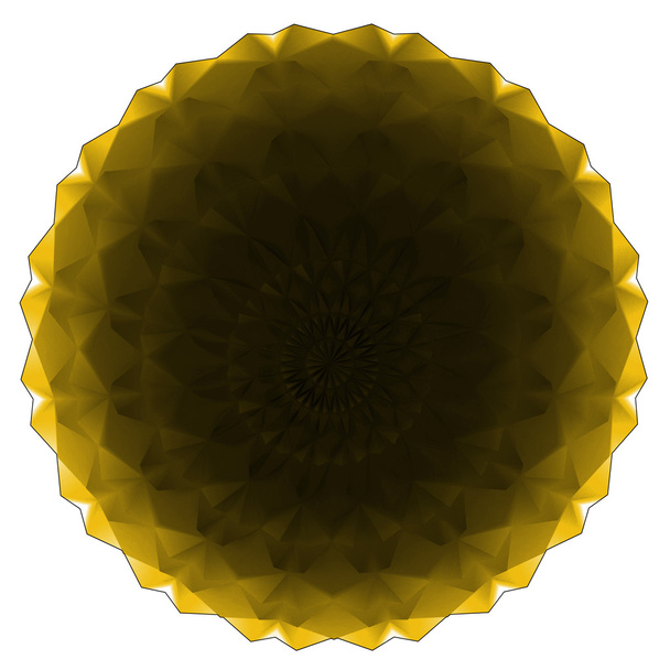 isolado triangulado esfera amarela forma estudo papel de parede
 - Foto, Imagem