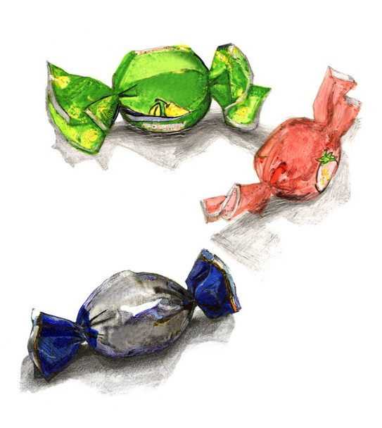 Сладкие конфеты ручной работы - Фото, изображение
