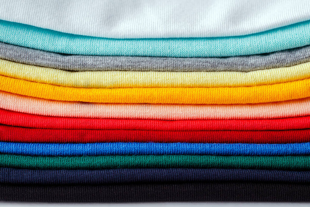 Stack of colorful material  - Photo, Image