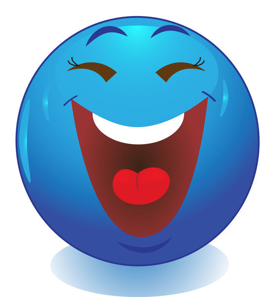 Smiley face emoticon - Vector, Image