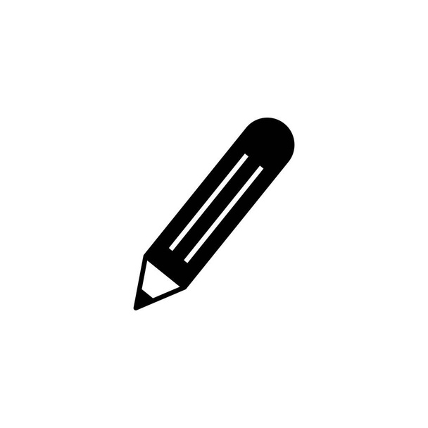 Pencil icon isolated on white background. Pencil vector icon. edi - Vector, Image