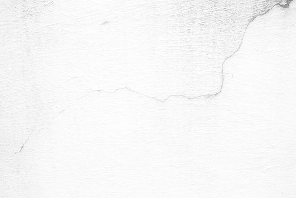 Beyaz Grunge Kırık Beton Döşeme Arkaplanı. - Fotoğraf, Görsel